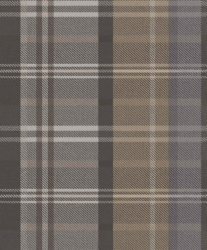 Scozzese Black Fabric Imitation