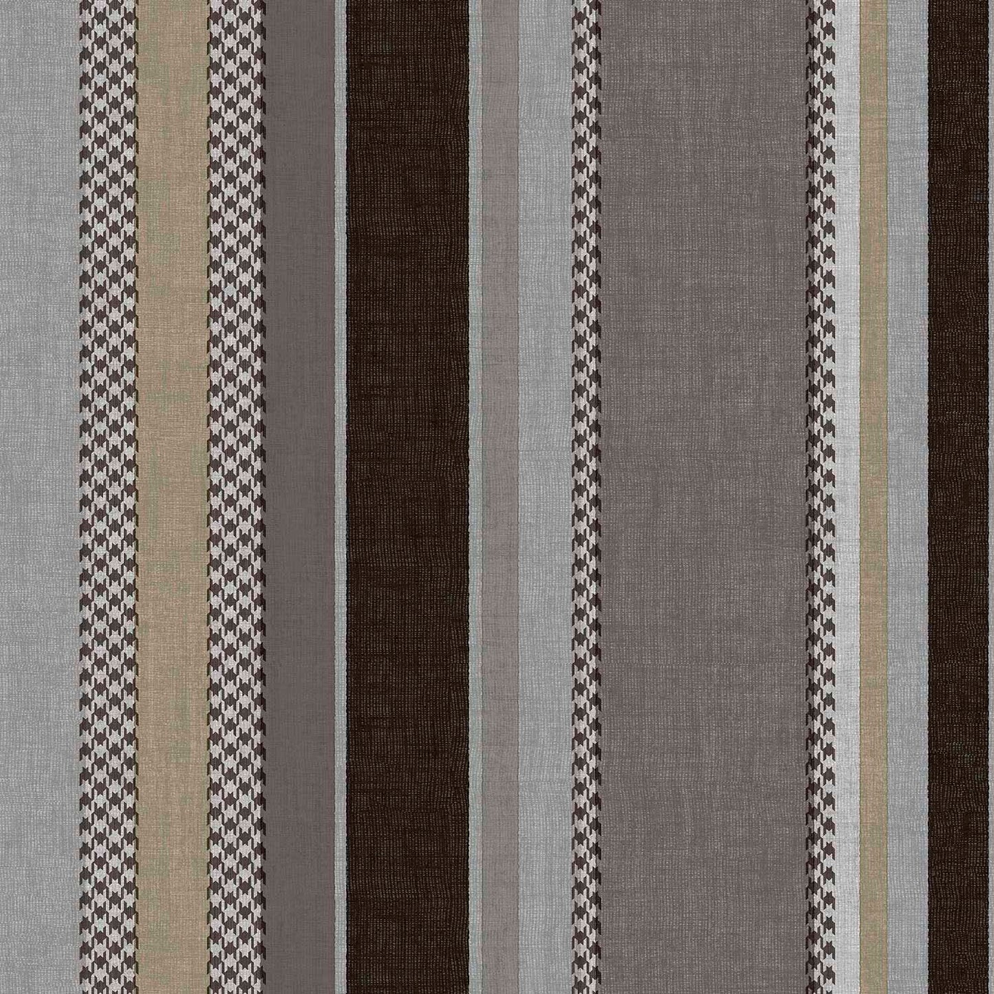 Riga Stripe Brown Grey