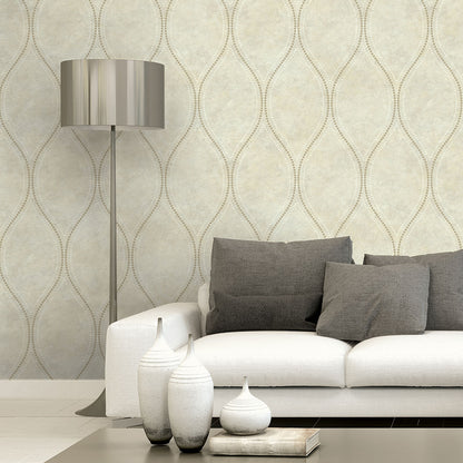 Eira Beige Marble Ogee
