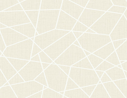 Heath Cream Geometric Linen