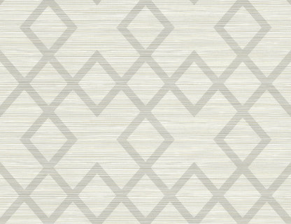 Vana Light Grey Woven Diamond