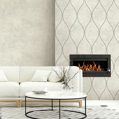 Marmor Ivory Marble Textured Wallpaper