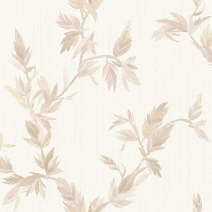 Ramage cream leaves