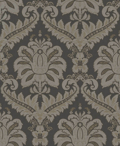 Damasco Black Grey Baroque