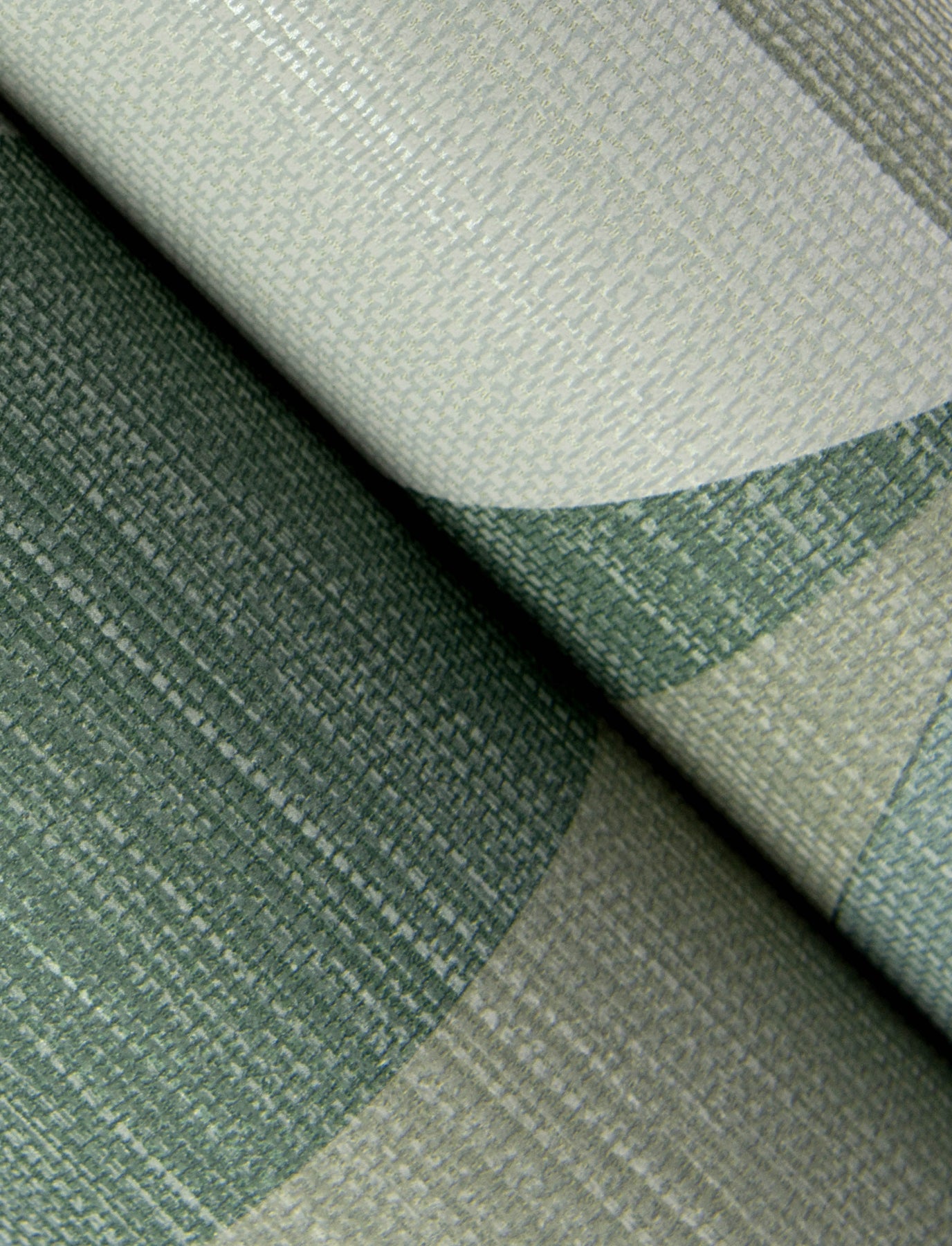 Winslow Bone Geometric Faux Grasscloth Wallpaper