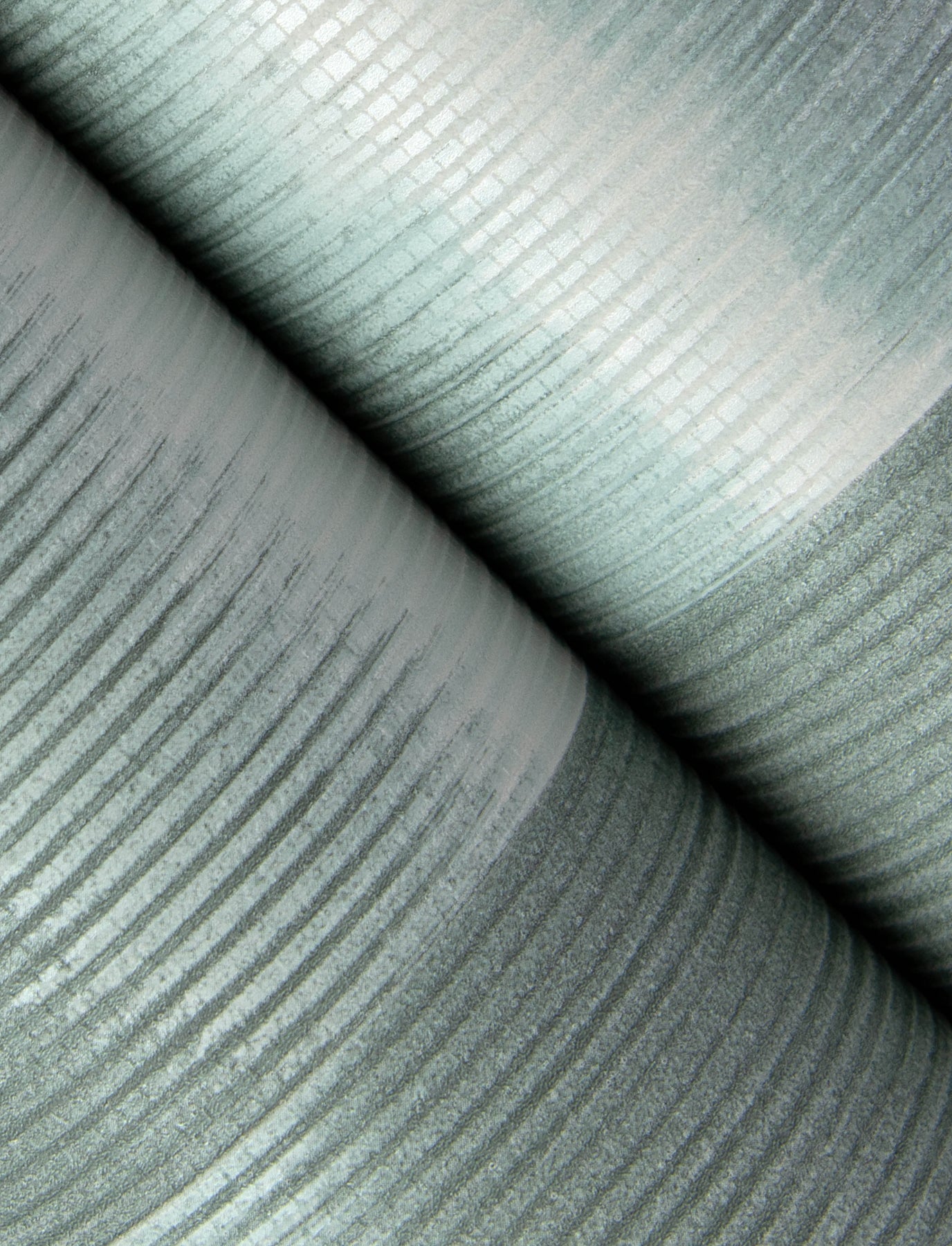Baldwin Teal Shibori Stripe 3d Wallpaper