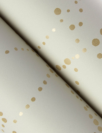 Alcott Cream Gold Dotted