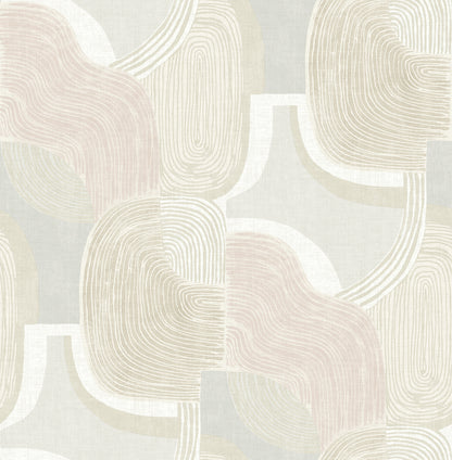 Hollace Mauve Geometric