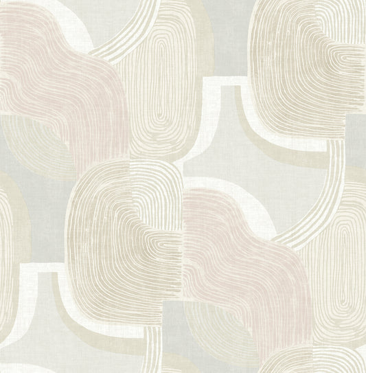 Hollace Mauve Geometric