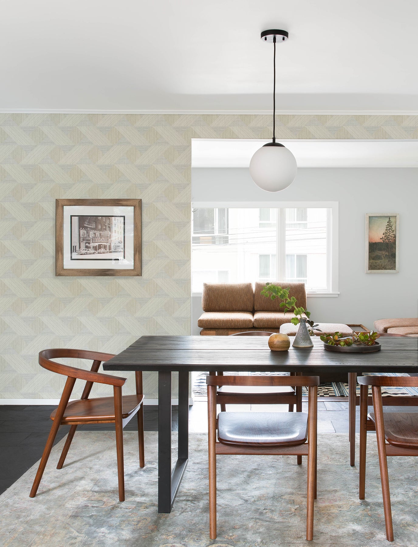 Presley Grey Tessellation