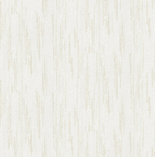 Baris Gold Stipple Stripe Wallpaper