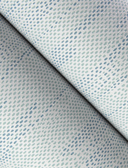 Baris Aqua Stipple Stripe