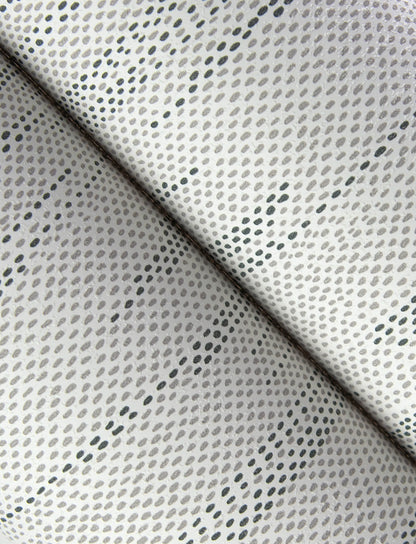 Baris Charcoal Stipple Stripe