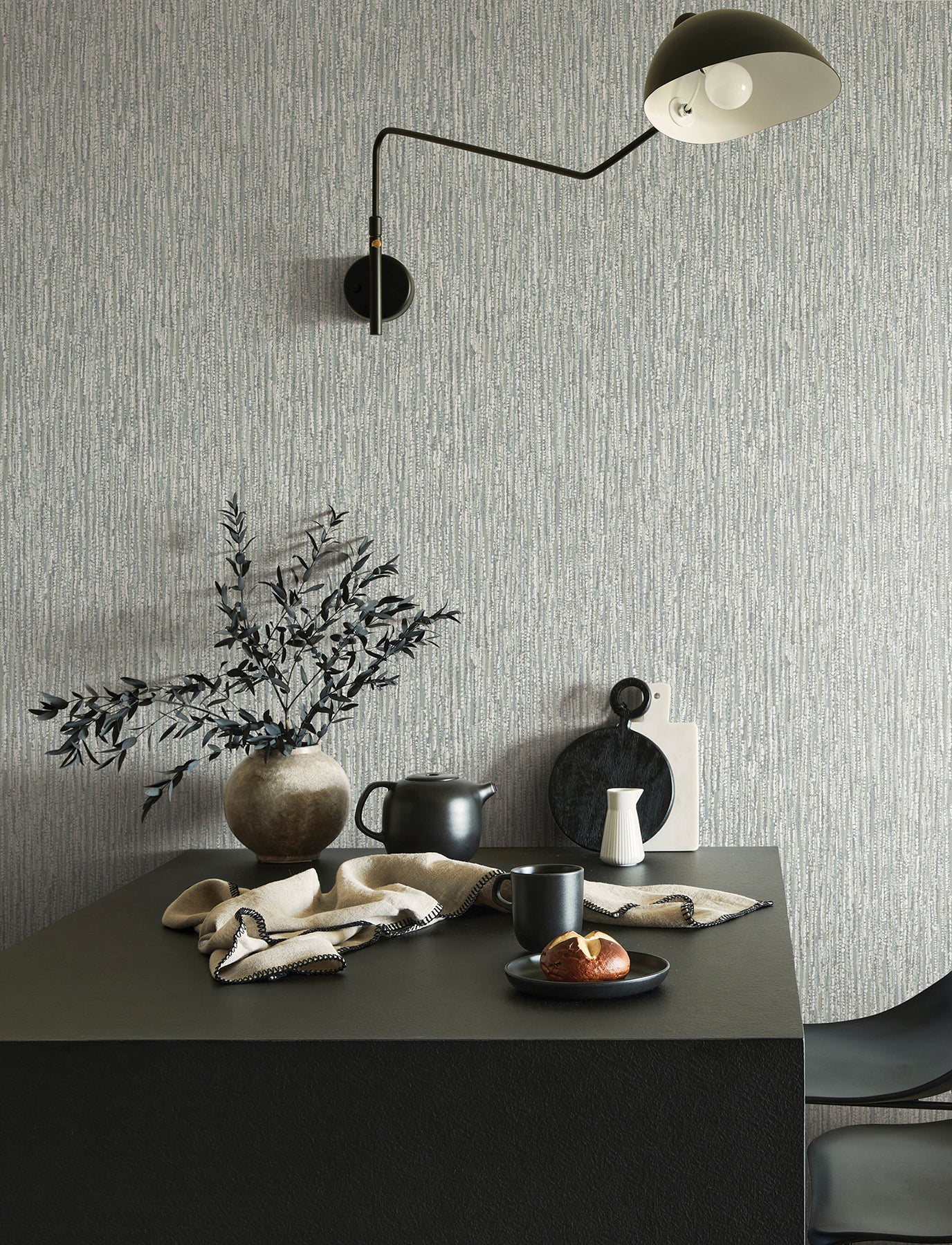 Corliss Grey Beaded Strands