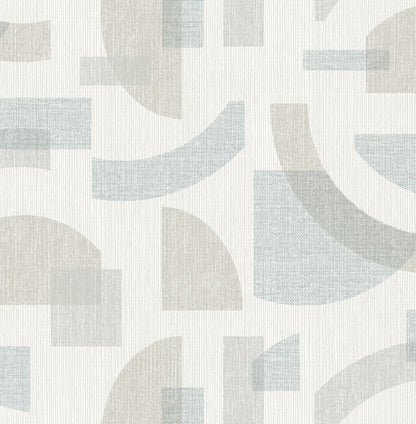 Fulton Light Blue Shapes