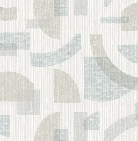 Fulton Light Blue Shapes