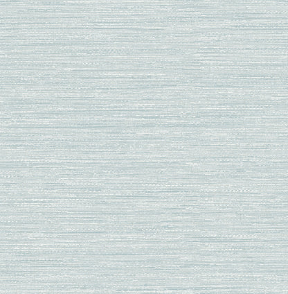 Sheehan Light Blue Faux Grasscloth
