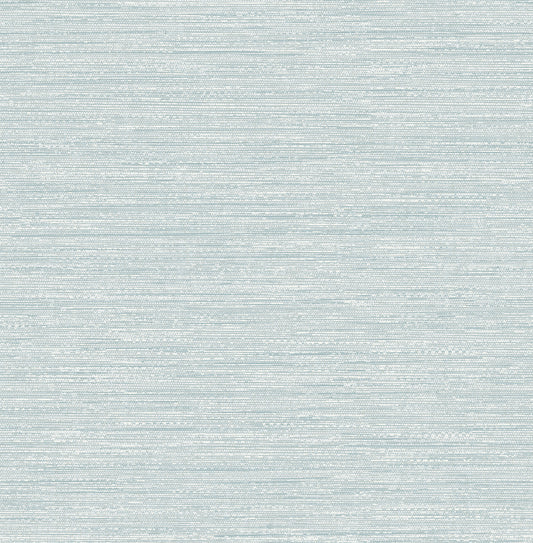 Sheehan Light Blue Faux Grasscloth