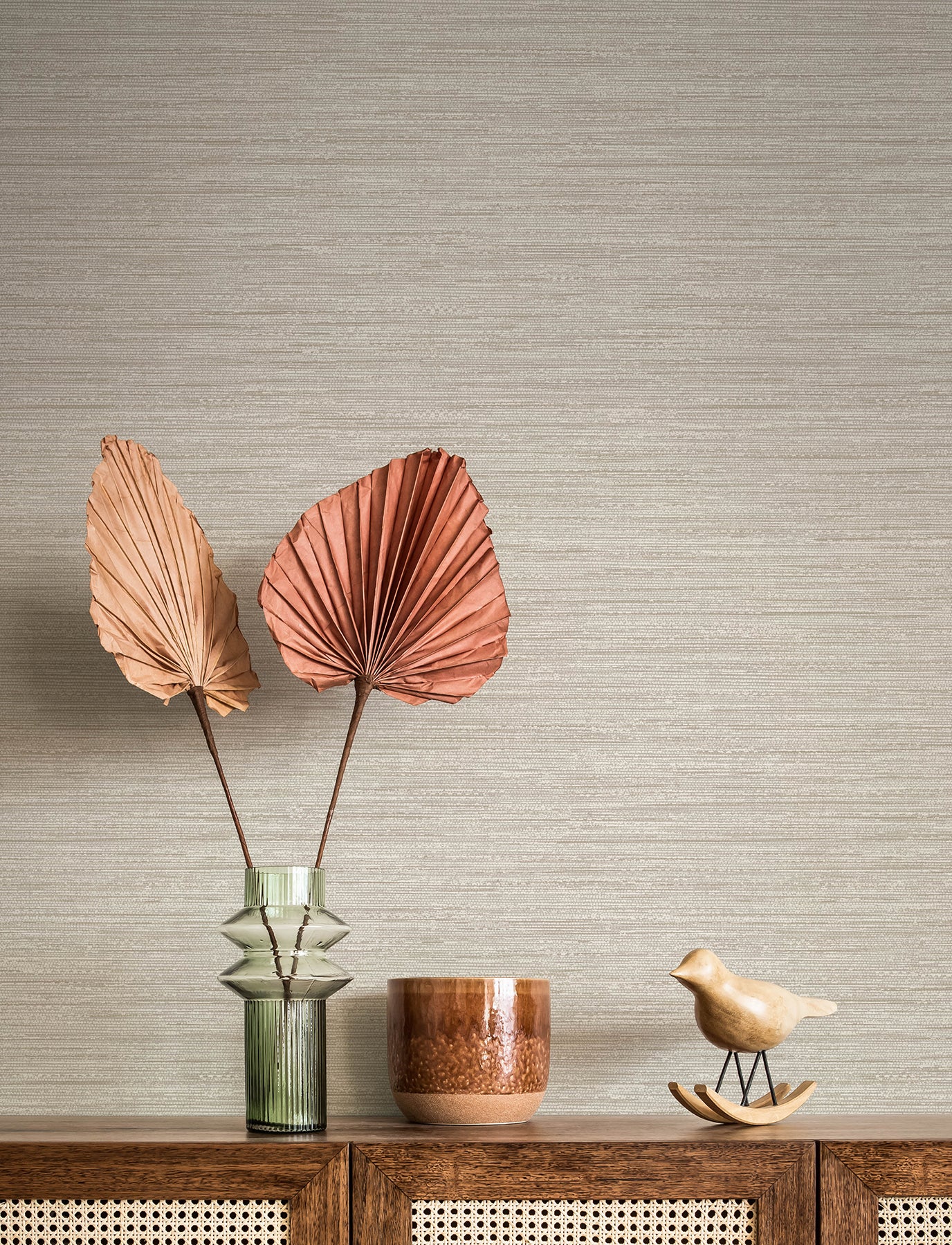 Sheehan Neutral Faux Grasscloth
