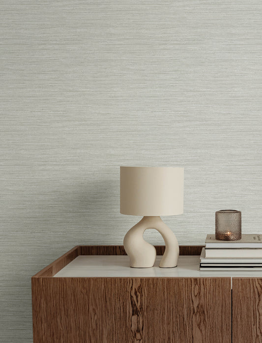 Sheehan Grey Faux Grasscloth