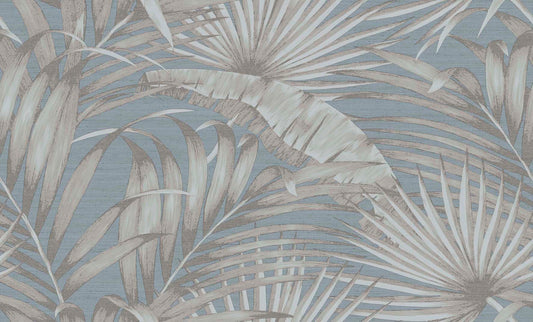 Palm Leaf blue