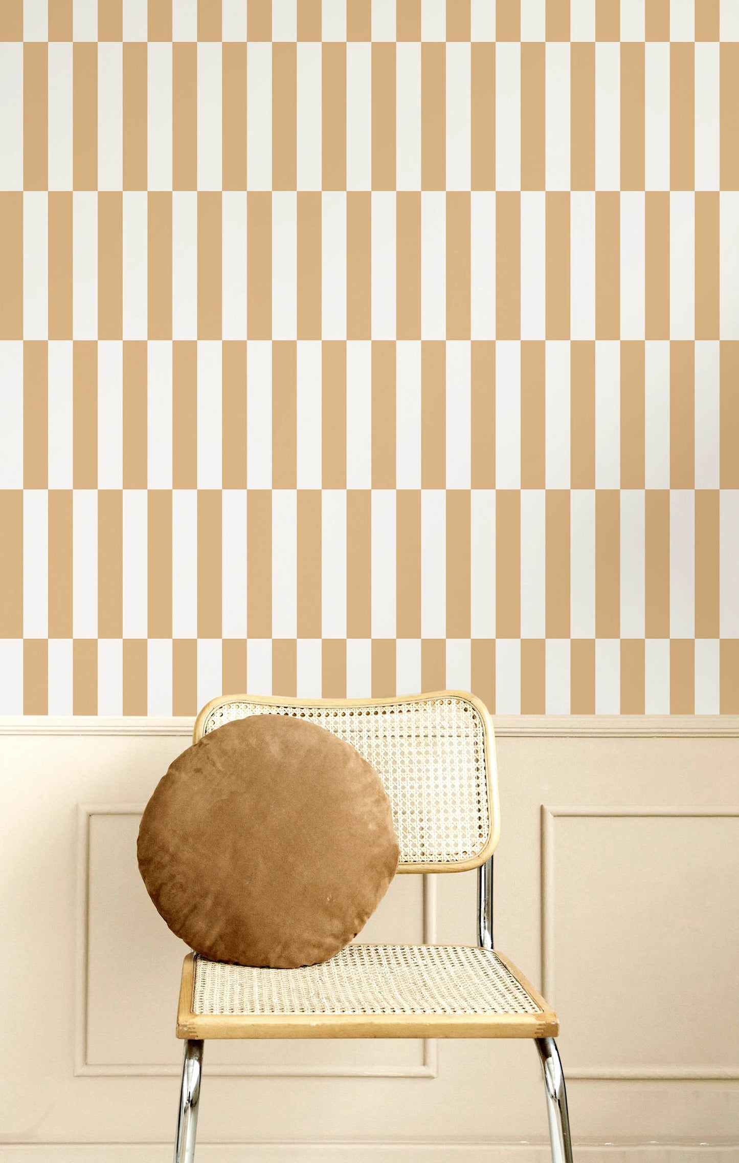Ritmo Ochre  White Stripe