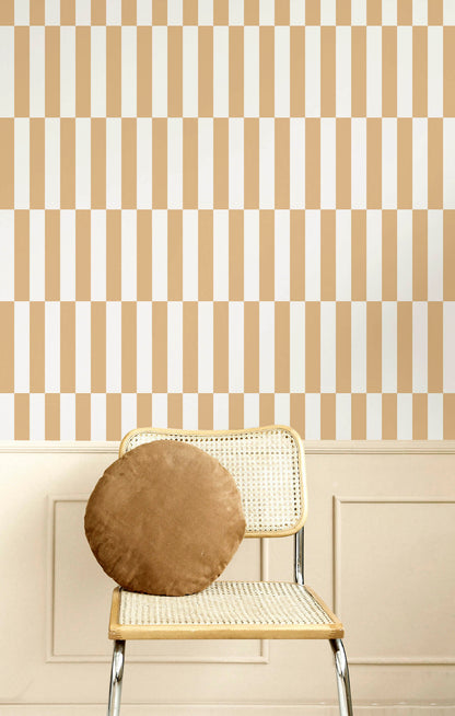 Ritmo Ochre  White Stripe