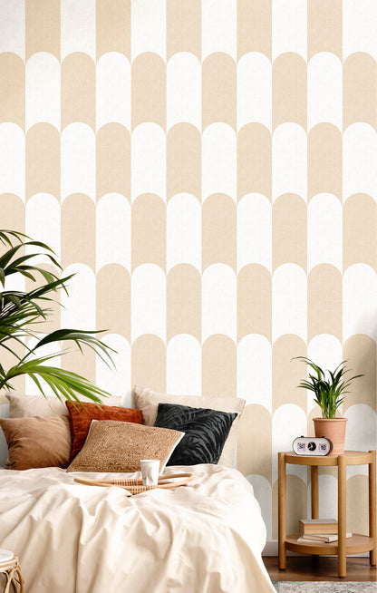 Yin yang Arch Beige