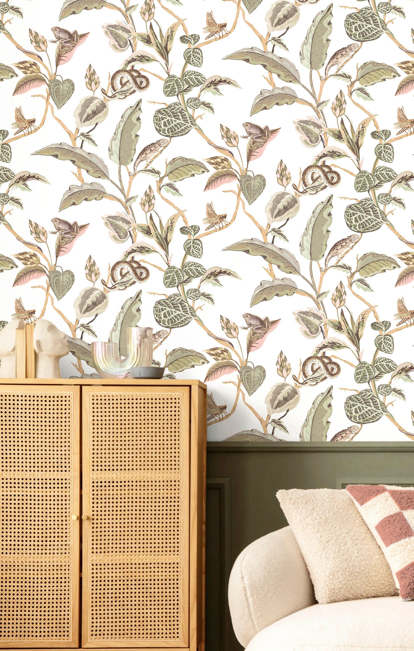 Botanica Green Pink Leave