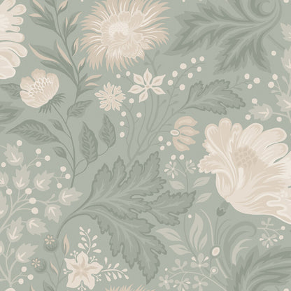 Timba Floral Sage Green