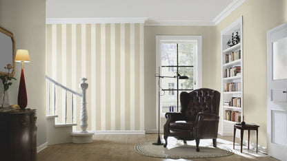 Country Style Stripe Brown-Beige