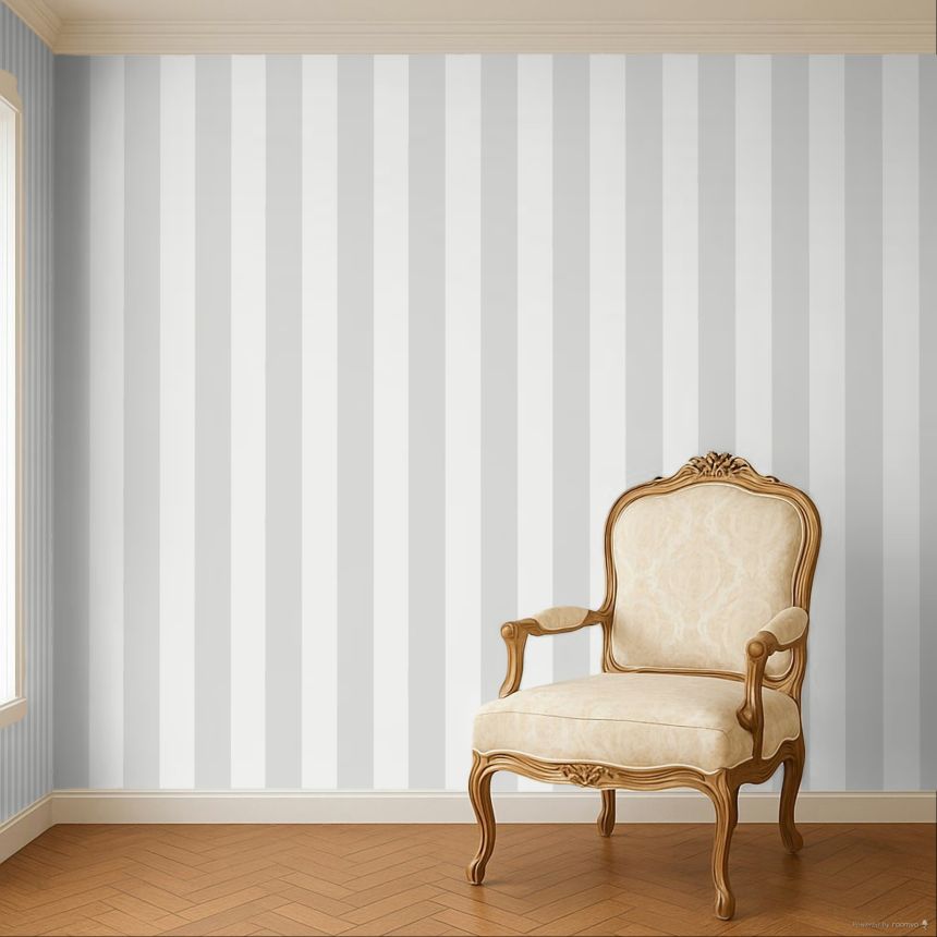Fascia Grey Cream Stripes