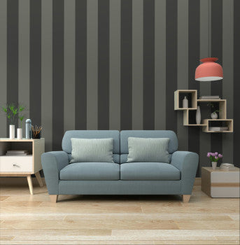 Fascia Grey Black Stripes