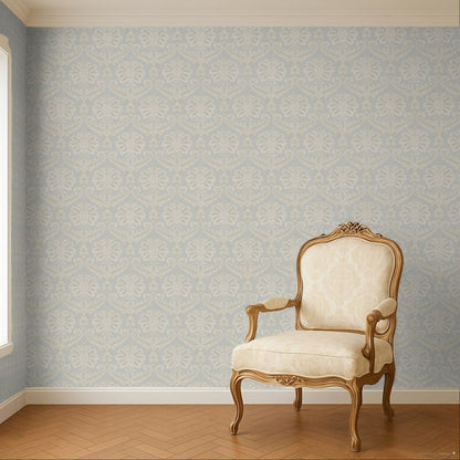 Damasco Grey Beige Baroque