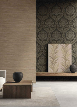 Damasco Black Grey Baroque